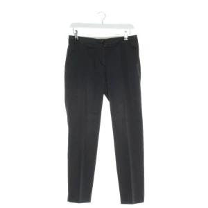 Etro Hosen (schwarz, Gr. 34) Baumwolle - gebraucht, Damen Gürtelschlaufen, Seitliche Eingrifftaschen