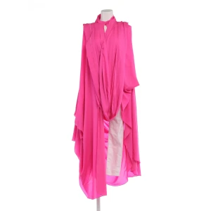 Safiyaa Capes (rosa, Gr. 40) Polyester - gebraucht, mit Drapierungen & Stehkragen