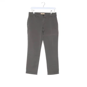 Fay Hosen (grün, Gr. W28) Baumwolle - gebraucht, Stoffhose mit Gürtelschlaufen & Eingrifftaschen vorne