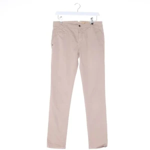 Fay Hosen (beige, Gr. W27) Baumwolle - gebraucht, Stoffhose mit Gürtelschlaufen & Zwei Gesäßtaschen mit Knopf