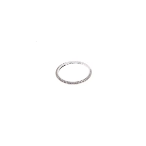 Pandora Ringe (silber) 925er Sterling Silber - gebraucht, mit schmale Ringschiene & strukturiertes Design