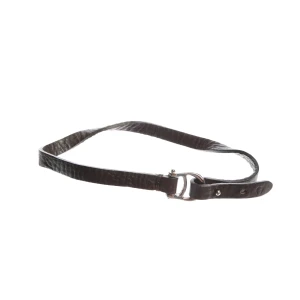 Aigner Armband (braun) Leder - gebraucht, mit Logo-Prägung & silberfarbene Hardware