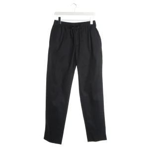 Sandro Hosen (navy, Gr. 38) Baumwolle - gebraucht, Stoffhose mit Elastischer Bund mit Kordelzug & Eingrifftaschen vorne