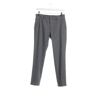 Dondup Hosen (grau, Gr. W31) Wolle - gebraucht, Stoffhose mit Bund mit Gürtelschlaufen & Seitliche Eingrifftaschen