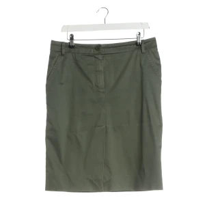 Etro Rock 40 Grün (grün, Gr. 40) Baumwolle - gebraucht, Damen Gürtelschlaufen, Seitliche Eingrifftaschen