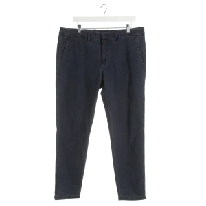 Fay Hose (navy, Gr. W38) Baumwolle - gebraucht, Herren, Stoffhose mit Gürtelschlaufen & Seitliche Eingrifftaschen