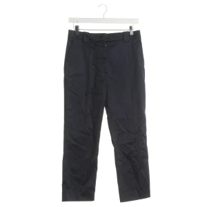Prada Hosen (navy, Gr. 32) Baumwolle - gebraucht, Stoffhose mit Gürtelschlaufen & Seitliche Eingrifftaschen