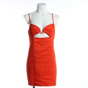 GAUGE81 Kleid (rot, Gr. L) Baumwolle - gebraucht, Damen, mit Spaghettiträger & Cut-outs unter der Brust