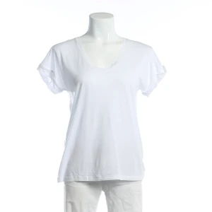 Closed Shirt (weiß, Gr. S) Lyocell - gebraucht, mit Umschlagärmel & weiter Rundhalsausschnitt