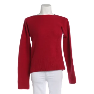 Malo Weitere Pullover (rot, Gr. 38) Kaschmir - gebraucht, mit Feinstrick & Rippstrickbündchen an Saum und Ärmeln