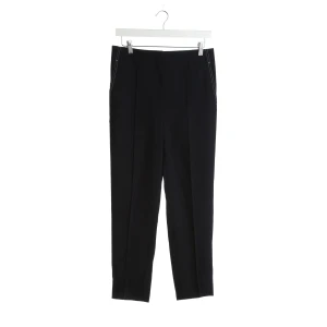 Céline Hosen (navy, Gr. 34) Wolle - gebraucht, Stoffhose mit Kontrastnähte & Gesäßtasche