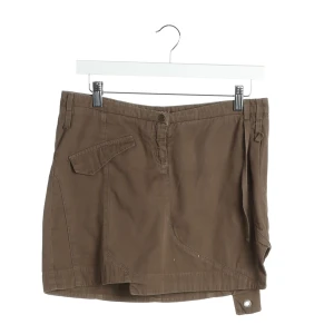 Dondup Rock 36 Braun (braun, Gr. 36) Baumwolle - gebraucht, Damen Asymmetrischer Saum, Cargo-Tasche