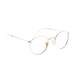 Ray Ban Brillengestell (gold) Metall - gebraucht, mit runde Gläser & schmale Metallbügel