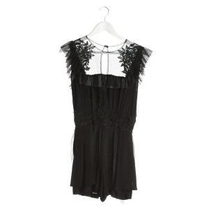 Elisabetta Franchi Jumpsuits (schwarz, Gr. 36) Viskose / Spitze - gebraucht, Jumpsuit