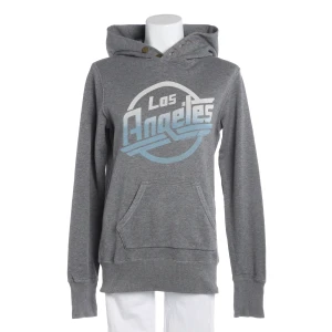 HTC Hoodie S Grau (grau, Gr. S) Baumwolle - gebraucht, Damen Kapuze, Kängurutasche