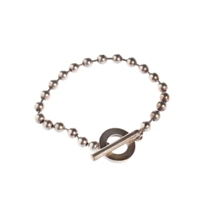 Gucci Armbänder (silber) Silber - gebraucht, Armband mit Kugelkette & Knebelverschluss