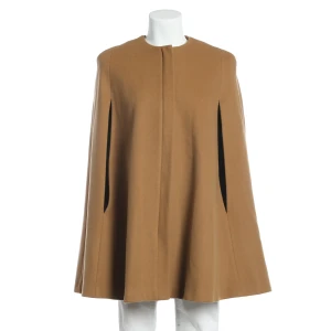MSGM Capes (braun, Gr. 34) Wolle - gebraucht, Cape mit Ärmelloses Cape & Verdeckte Knopfleiste