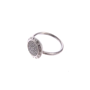 Pandora Ring (silber) 925er Sterling Silber / Zirkonia - gebraucht, mit Pavé-Besatz & Logo-Gravur