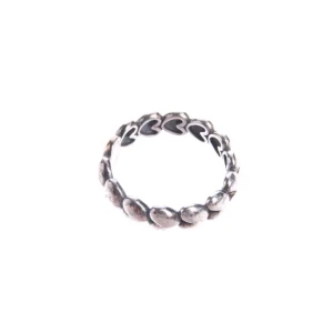 Pandora Ring (silber) 925er Sterling Silber - gebraucht, mit Herz-Design & Eternity-Stil