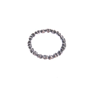 Pandora Ring (silber) 925er Sterling Silber - gebraucht, mit Kugel-Design & Perlen-Optik
