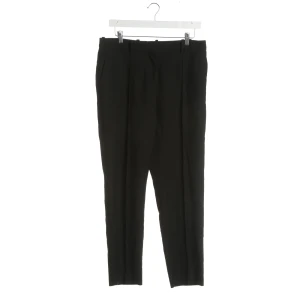 Maje Hose 38 Schwarz (schwarz, Gr. 38) Polyester - gebraucht, Damen Bügelfalten, Gürtelschlaufen