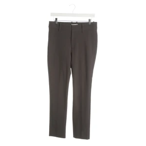 Vince Hosen (grau, Gr. 38) Baumwolle - gebraucht, Stoffhose mit Gürtelschlaufen & Paspeltaschen hinten