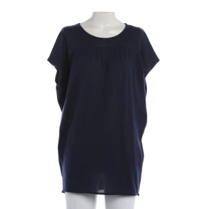 Miu Miu T-Shirts (blau, Gr. M) Baumwolle - gebraucht, T-Shirt mit gerade Saumlinie & lockerer Schnitt