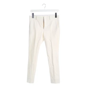 Gucci Hosen (creme, Gr. 30) Baumwolle - gebraucht, Stoffhose mit Gürtelschlaufen & Eingrifftaschen vorne