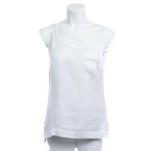 Drykorn Top (creme, Gr. S) Viskose - gebraucht, mit Brusttasche & Rundhalsausschnitt