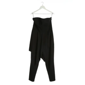 Hugo Boss Red Label Jumpsuit 36 Schwarz (schwarz, Gr. 36) Wolle - gebraucht, Damen trägerloses Design, Bandeau-Ausschnitt