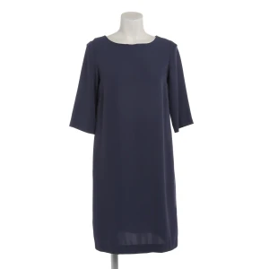 FFC Kleid 36 Blau (blau, Gr. 36) Polyester - gebraucht, Damen Abnäher an der Brust, minimalistisches Design