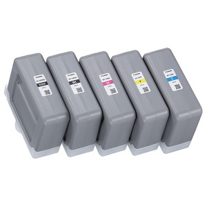 Tintenset PFI-340 (BK/MBK/C/M/Y), 5 x 300 ml - Canon Gold Partner