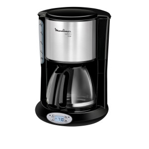 Cafetière filtre programmable Subito Timer FG362810 Noire/Inox MOULINEX