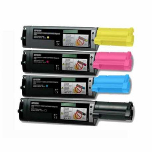 Compatible Epson Numero CX21, Pack toners Epson PACK CX21 - 4 couleurs