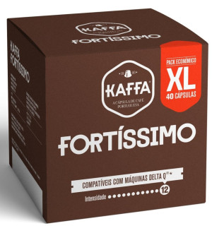 Café KAFFA Fortíssimo PACK XL Compatível DELTA Q*