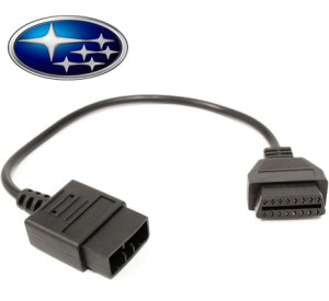 iCarsoft Adaptateur automobile Subaru 9 broches vers OBD2