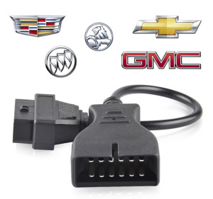 iCarsoft Adaptateur automobile General Motors 12 broches vers OBD2