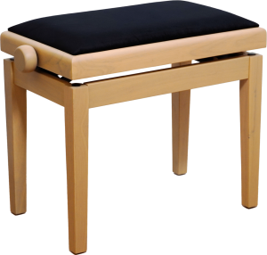 Digitalpiano.com Digitalpiano DPB-100 Klavierbank Light Oak - B-Stock