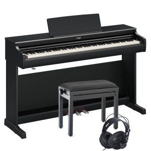 Yamaha YDP-166 Schwarz E-Piano Set