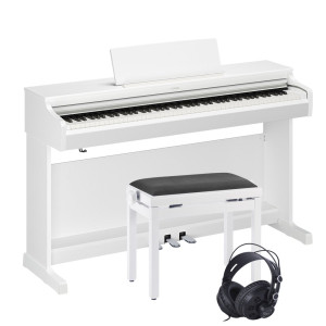 Yamaha YDP-166 Weiß E-Piano Set