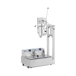 Churro-Maschine - 3 l - 2 x 2500 W - Edelstahl - Royal Catering RC-CMM285