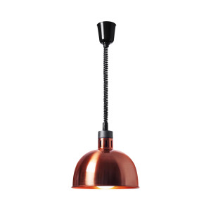 Värmearmatur - Kopparoptik - 29 x 29 x 29 cm - Royal Catering - stål - Höjdjusterbar