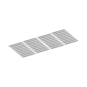 Klips til pølseklipper - 4000 stykker - 14 x 11,5 x 2 mm - Royal Catering RC-C508URC-C508U