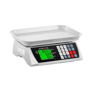 Steinberg Systems Butikkvekt – 30 kg / 1 g – 28,8 x 21,8 cm – 2 LCD 10030317