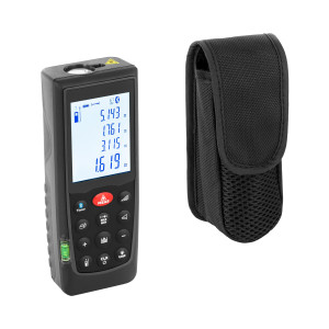 Steinberg Laseravstandsmåler - opptil 70 m - 1,5 mm nøyaktighet - Bluetooth - IP54 - vater 10031309