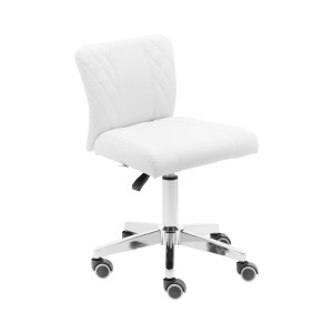 physa Arbetsstol med ryggstöd - 45 - 59 cm - 150 kg - Vit