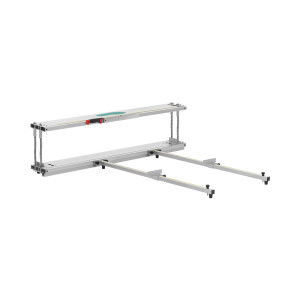 Dämmstoffschneider - für Rollenware - bis 1300 mm - inkl. Dämmstoffsäge & -messer MSW-ISU-WOOL-1300