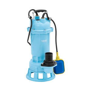 hillvert Tauchpumpe - 350 l/min - 1500 W - Schwimmerschalter - Schneidwerk HT-SP-105