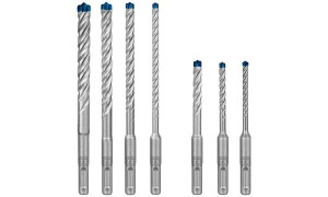Conjunto de 7 Brocas P/ Martelo EXPERT SDS-PLUS 7X Ø 5 -10 mm Bosch 2608900195
