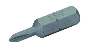 Pontas de aparafusadora standard 1/4" para parafusos Phillips de PH2 - 25 mm - 30 Pcs/Caixa de plástico Bahco 59S/PH2-30P
